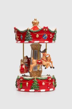 Декоративная рождественская музыкальная карусель
