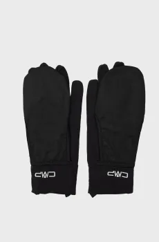 Женские черные перчатки 2в1 Черный L-XL CMP 6525712-U901