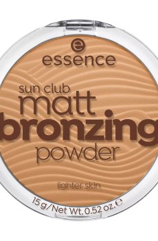 Уценка! Бронзирующая пудра для лица Essence Sun Club Matt Bronzing Powder 01 Blondes: Lighter Skin, 15 г