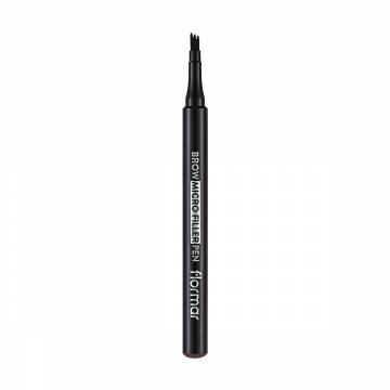 Фломастер для бровей Flormar Brow Micro Filler Pen 04 Deep Brown, 1.1 мл Фломастер для бровей Flormar Brow Micro Filler Pen 04 Deep Brown, 1.1 мл