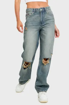 Женские синие джинсы Синий 32 Tally Weijl SPADEPEPPE