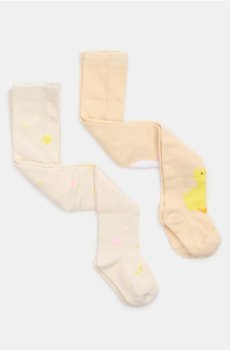 Колготки для немовлят – упаковка з 2 штук - нюдовий