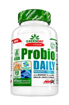 Пробиотик Amix Nutrition GreenDay ProVegan Probio Daily, 60 вегетарианских капсул