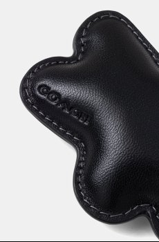 Кожаный брелок Coach