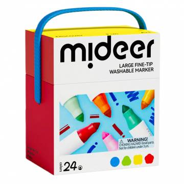 Набір маркерів Mideer 24 кольори (MD1550) Набір маркерів Mideer 24 кольори (MD1550)