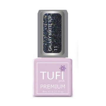 Топ для гель-лака Tufi profi Premium Galaxy Matte Top 11 Пегас, 8 мл Топ для гель-лака Tufi profi Premium Galaxy Matte Top 11 Пегас, 8 мл