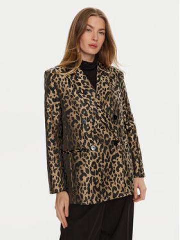 Lola Casademunt by Maite Піджак MF2402002 Коричневий Regular Fit Lola Casademunt by Maite Піджак MF2402002 Коричневий Regular Fit
