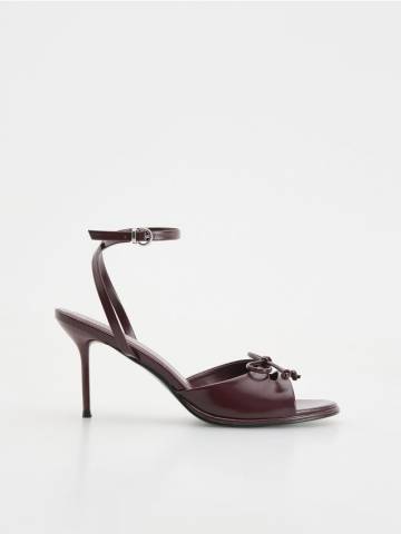 Reserved - LADIES` SANDALS - буряковий - 334CR-83X Reserved - LADIES` SANDALS - буряковий - 334CR-83X