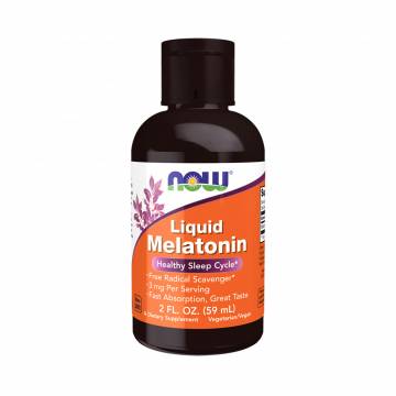 Мелатонин NOW Foods Liquid Melatonin жидкий, 59 мл Мелатонин NOW Foods Liquid Melatonin жидкий, 59 мл