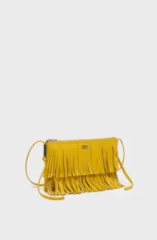 Женская желтая кожаная сумка Желтый ONESIZE Bimba Y Lola 262BBAJ6W.10107