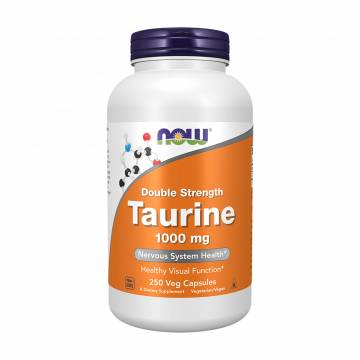 Таурин NOW foods Double Strength Taurine 1000 мг, 250 капсул Таурин NOW foods Double Strength Taurine 1000 мг, 250 капсул