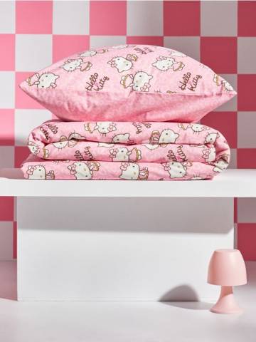 Комплект постільної білизни Hello Kitty - світло-ліловий Комплект постільної білизни Hello Kitty - світло-ліловий