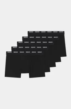 Мужские боксеры (5шт.) Черный M HUGO 11518