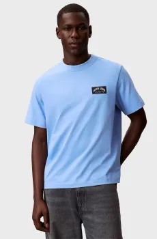 Мужская голубая футболка 20S EASY Голубой XXL Calvin Klein Jeans LV04RF294G