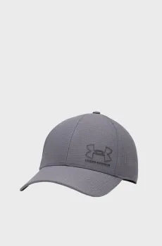 Мужская серая кепка M AV Low STR Серый XL-XXL Under Armour 1383438-027