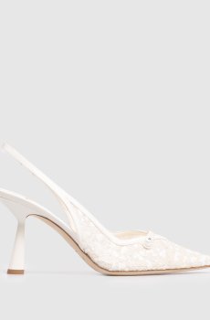 Белые слингбеки Amita 85 с глитером