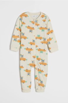 Бавовняний сліп для немовлят - кремовий