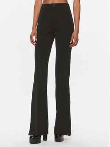 Liu Jo Штани з тканини WA4068 T7896 Чорний Wide Leg Liu Jo Штани з тканини WA4068 T7896 Чорний Wide Leg