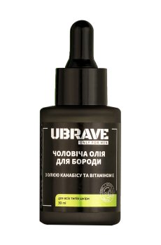 Мужское масло для бороды Vesna UBrave, 30 мл