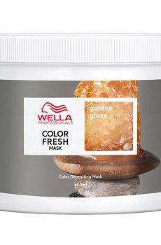 Оттеночная кремовая маска для волос Wella Professionals Color Fresh Mask Golden Gloss, 500 мл