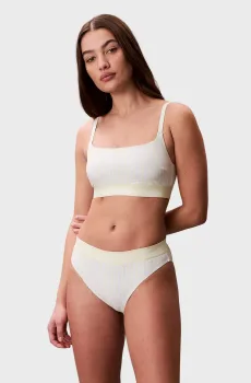 Женские трусики от купальника в полоску BIKINI Разноцветный L Calvin Klein LV00Q61132