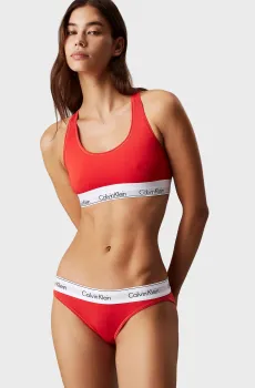 Женские красные трусики BIKINI Красный XS Calvin Klein 0000F3787E