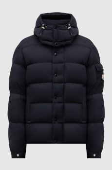 Синий пуховик Moncler Maya 70