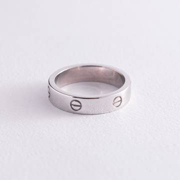 Серебряное кольцо "Love" 112614 Серебряное кольцо "Love" 112614