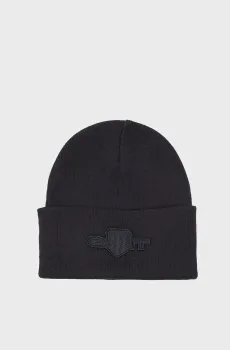 Мужская темно-синяя шапка TONAL Синий ONESIZE Gant 9910050