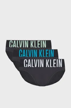 Мужские черные брифы (3 шт) BRIEF Черный S Calvin Klein 000NB3610A
