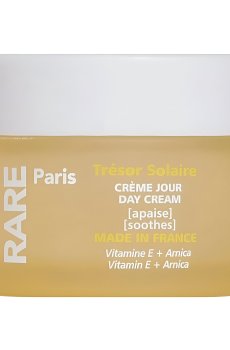 Успокаивающий дневной крем для лица RARE Paris Tresor Solaire Day Cream с витамином Е и экстрактом арники, 50 мл