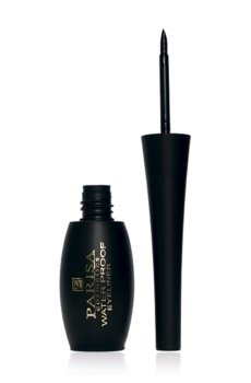 Жидкая подводка для глаз Parisa Cosmetics Waterproof Eyeliner EL-201 водостойкая, черная, 6 мл