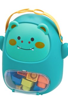 Детский конструктор Bei En Zhi Приключения с монстриком, 40 деталей (WFM866800)