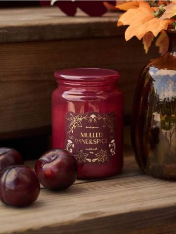 Свічка Mulled Wine & Spice - рожевувато-ліловий Свічка Mulled Wine & Spice - рожевувато-ліловий