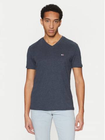 Tommy Jeans Футболка Jaspe DM0DM20364 Cиній Slim Fit Tommy Jeans Футболка Jaspe DM0DM20364 Cиній Slim Fit