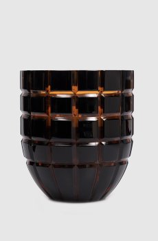 Свеча Forever L с ароматом Gold в стеклянном подсвечнике