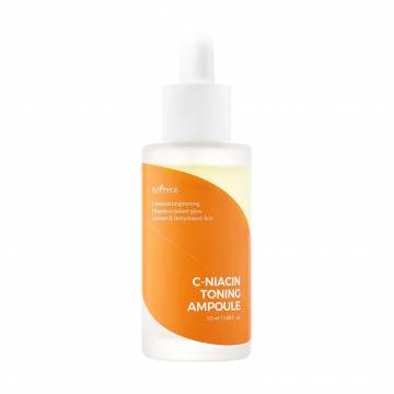 Осветляющая тонизирующая сыворотка для лица IsNtree C-Niacin Toning Ampoule с витамином С и ниацинамидом, 50 мл