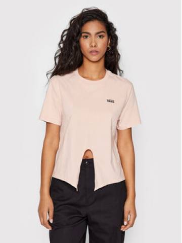 Vans Футболка Boyfriend Knot VN0A53Q6 Оранжевий Relaxed Fit Vans Футболка Boyfriend Knot VN0A53Q6 Оранжевий Relaxed Fit