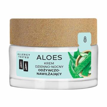 Крем для лица AA Aloes Увлажнение и питание, 50 мл Крем для лица AA Aloes Увлажнение и питание, 50 мл