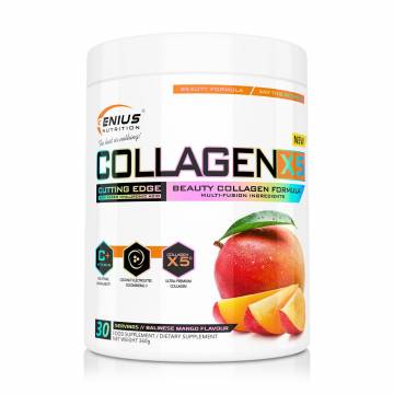 Коллаген Genius Nutrition Collagen-X5 Манго, в порошке, 360 г