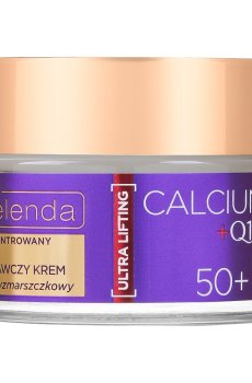 Концентрированный мультивосстанавливающий крем для лица Bielenda Calcium + Q10 против морщин, 50+, 50 мл