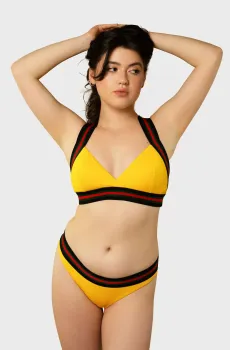 Женский желтый лиф от купальника Желтый 75D brabrabra SO246815