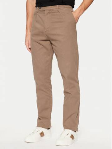 Guess Штани з тканини M4BB27 WGHA1 Коричневий Slim Fit Guess Штани з тканини M4BB27 WGHA1 Коричневий Slim Fit