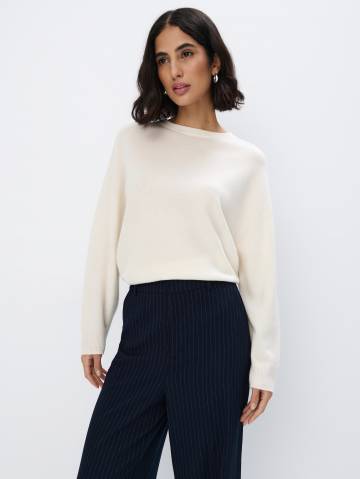 Mohito - Вовняний светр - кремовий - XL