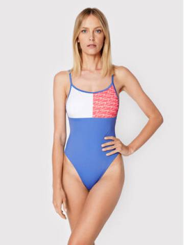 Tommy Jeans Купальник UW0UW03741 Голубий Tommy Jeans Купальник UW0UW03741 Голубий
