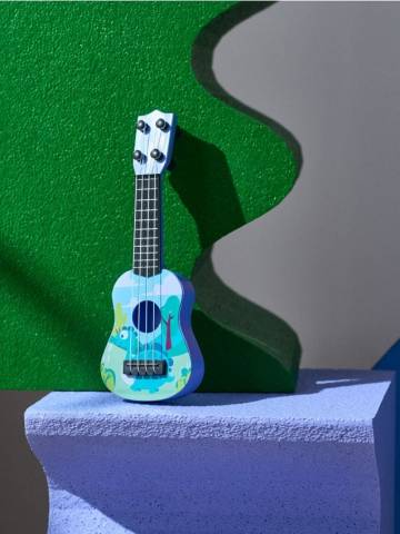 Музична іграшка гітара ukulele - зелений Музична іграшка гітара ukulele - зелений