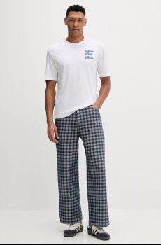 Хлопковая футболка Hugo Blue Nalien