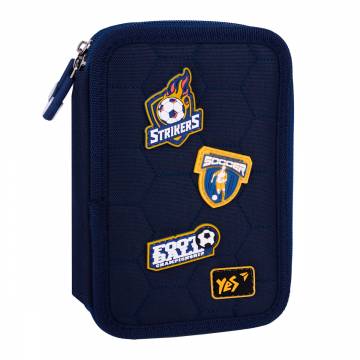 Пенал Yes HP-01 Football gamer подвійний (533642) Пенал Yes HP-01 Football gamer подвійний (533642)