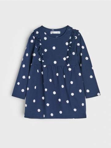 Трикотажна сукня - темно-синій