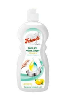 Средство для мытья посуды Друг Лимон, 500 г